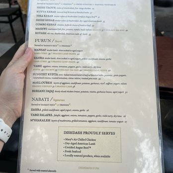 DishDash - Menu - Middle Eastern Near Me - Sunnyvale, California