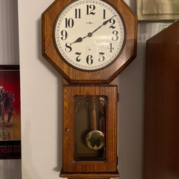 Howard Miller School Type Regulator Clock