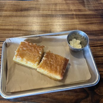 The Local - Corn bread and jalapeño honey (?) butter - Seafood Near Me - Fallston, Maryland The Local - Corn bread and jalapeño honey (?) butter - Seafood Near Me - Fallston, Maryland