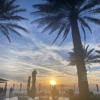 SeaGuini - Opal Sands Resort - Nighttime view - New American Near Me - Clearwater, Florida