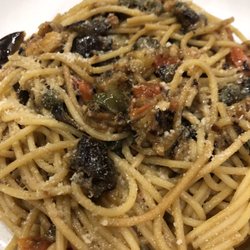 Stagecoach Place Café - Pasta with eggplant, walnuts and so much more