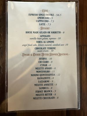 Menu photo 1 Whit's End Denver, CO