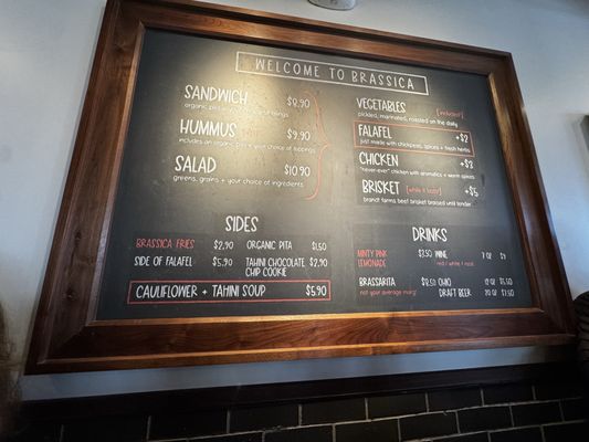 Menu photo 4 Brassica Cincinnati, OH