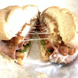 Chicken Cordon Bleu Sandwich