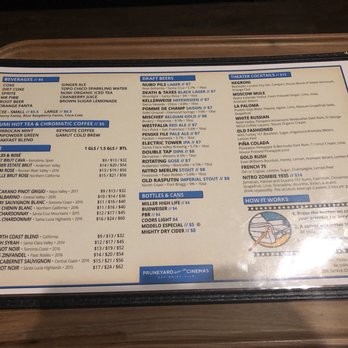 Pruneyard Cinemas - Menu - Cinema Near Me - Campbell, California Pruneyard Cinemas - Menu - Cinema Near Me - Campbell, California