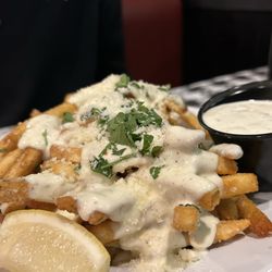 Market Street Pizza -- Spokane Valley - Garlic fries!
