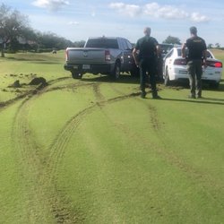 Griffin City Golf Course - The police chase aftermath