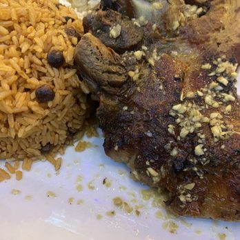 Jimmy's Grand Cafe - Pernil with rice and beans - Diners Near Me - Bronx, New York Jimmy's Grand Cafe - Pernil with rice and beans - Diners Near Me - Bronx, New York