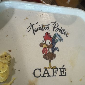 Toasted Rooster Cafe - I love their mascot - Breakfast & Brunch Near Me - Sacramento, California
