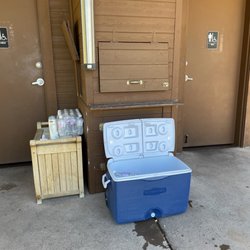 The Golf Club at Chaparral Pines - Ice and water station at hole #6