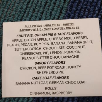 Olive's Pastry & Pies - Bakery menu - Bakeries Near Me - Post Falls, Idaho Olive's Pastry & Pies - Bakery menu - Bakeries Near Me - Post Falls, Idaho