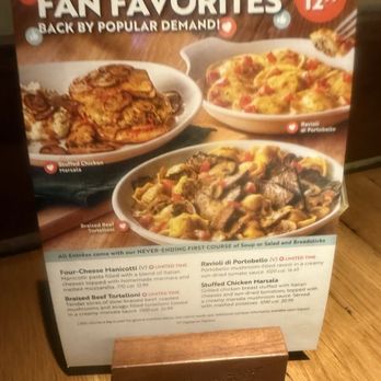 Olive Garden Italian Restaurant - Menu - Italian Near Me - Winter Haven, Florida