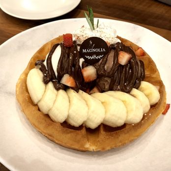 Sisters Thai  - Nutella Banana and Strawberry Waffles - Thai Near Me - Alexandria, Virginia