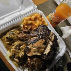 Jam Cafe - Chicken Sampler, Callaloo Rice, Mac and Cheese