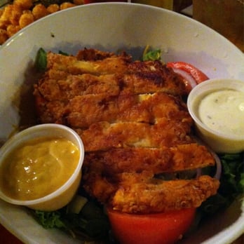 Monk's Pub - Chicken tenders salad. Just ok. - Pubs Near Me - Chicago, Illinois