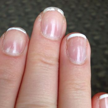 Natural Nails - Cracking and chipped polish. :-( - Nail Salons Near Me - Brick, New Jersey