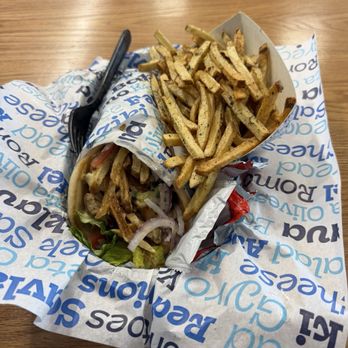 Nick The Greek  - Chicken Gyro Pita - Mediterranean Near Me - La Mirada, California