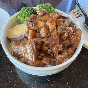 Tai Chi Cuisine - Braised Pork Rice Bowl - Chinese Near Me - Irvine, California Tai Chi Cuisine - Braised Pork Rice Bowl - Chinese Near Me - Irvine, California