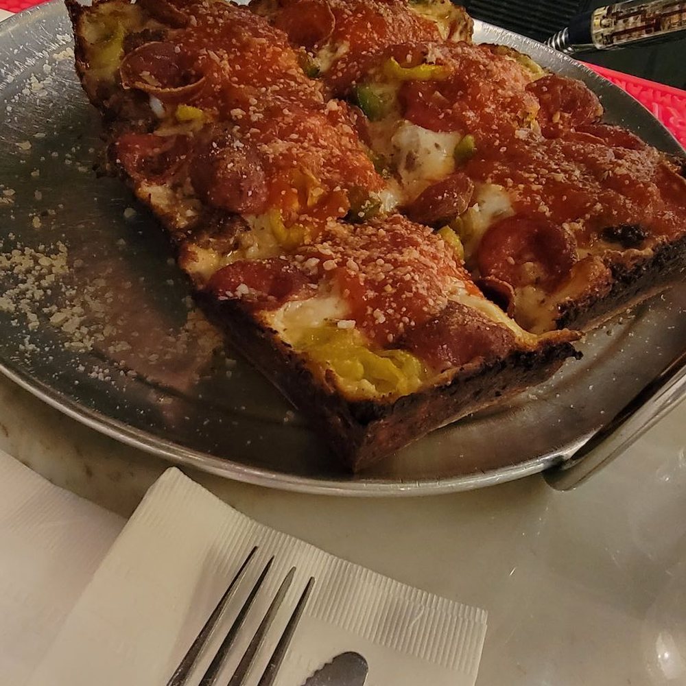 Grandma Bob's - Supreme - Pizza Near Me - Detroit, Michigan Grandma Bob's - Supreme - Pizza Near Me - Detroit, Michigan