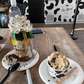 The Yard Milkshake Bar - Milkshake and edible cookie dough - Ice Cream & Frozen Yogurt Near Me - Phoenix, Arizona The Yard Milkshake Bar - Milkshake and edible cookie dough - Ice Cream & Frozen Yogurt Near Me - Phoenix, Arizona