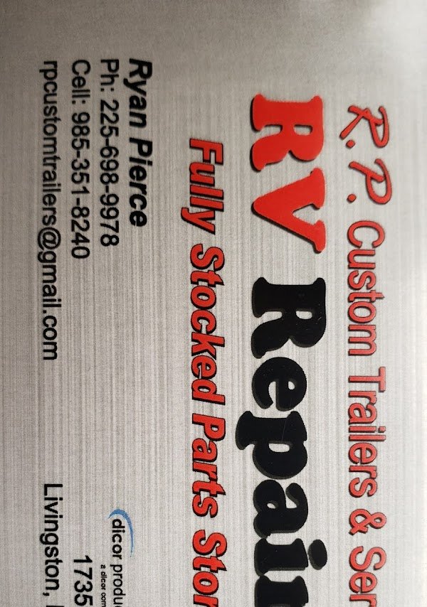 RP CUSTOM TRAILERS & SERVICE 17359 La Hwy 42, Livingston, Louisiana