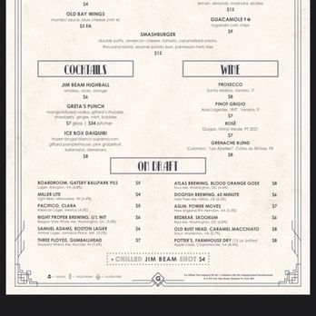 GATSBY - HH menu - Cocktail Bars Near Me - Washington, DC, District of Columbia GATSBY - HH menu - Cocktail Bars Near Me - Washington, DC, District of Columbia