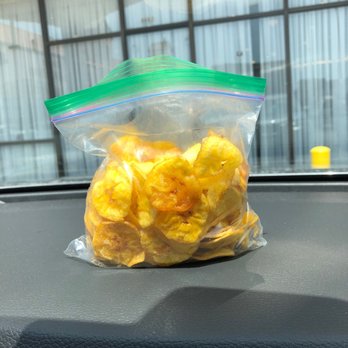 Shiv Sagar - Enjoying their crispy chips while waiting in the car for the order to get ready - Indian Near Me - Houston, Texas