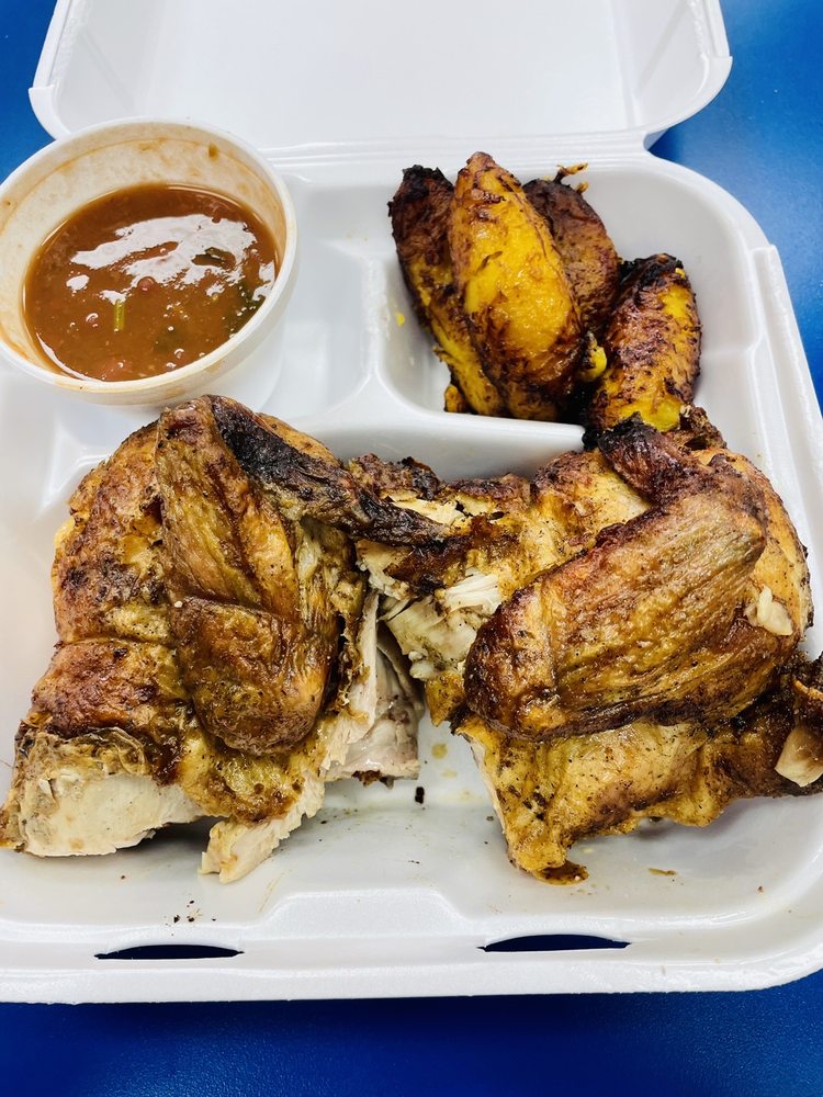 Food from El Pollo Rico