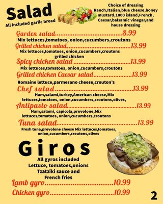 Menu photo 2 Pizzeria Dei Sapori West Grove, PA Menu photo 2 Pizzeria Dei Sapori West Grove, PA