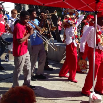 Jazz in the Park - SECOND LINE: well done and a great experience for a newbie, every festival Thursday at 4PM. - Festivals Near Me - New Orleans, Louisiana