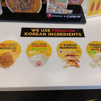 Cupbop - Premium ingredients are always the BEST. - Barbeque Near Me - Pasadena, Texas
