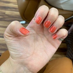 T & K Nails - I got a fun coral gel for my trip to Miami!