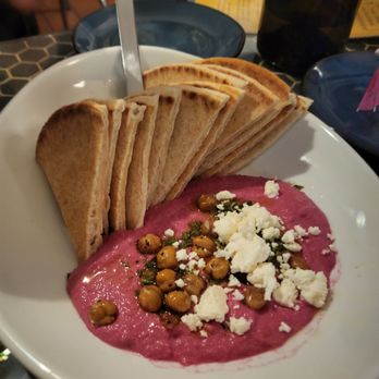 Leverett Lounge - Hummus with chickpeas - Tapas/Small Plates Near Me - Fayetteville, Arkansas