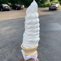 Hovermale's Tastes Best - Large vanilla cone