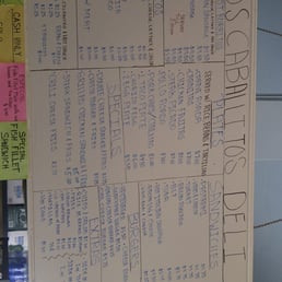 This is the menu and pricing as of March 2013 at Los Caballitos.