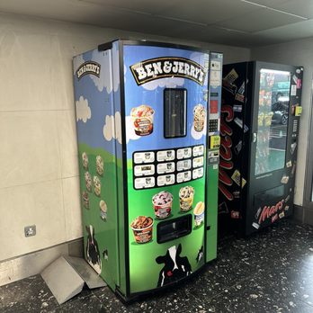 Heathrow Airport - Ben & Jerry's vending machine - car park 3 - Airports Near Me - Hounslow, XGL