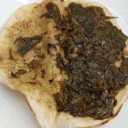 Ali Baba Bakery - Lebanese spinach pie. $3.25 on UberEats BOGO.