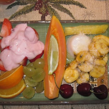 Honu Kai Bed & Breakfast - Fresh fruit served before hot entree - Bed & Breakfast Near Me - Kailua Kona, Hawaii Honu Kai Bed & Breakfast - Fresh fruit served before hot entree - Bed & Breakfast Near Me - Kailua Kona, Hawaii