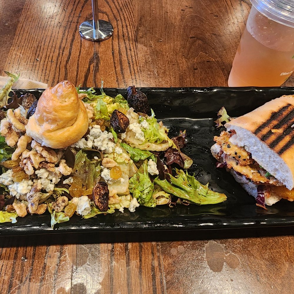Fresh To Order - Fig salad and Asian chicken panini - Salad Near Me - Decatur, Georgia Fresh To Order - Fig salad and Asian chicken panini - Salad Near Me - Decatur, Georgia