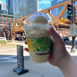 Pineapple Dole whip. Pineapple Dole whip.