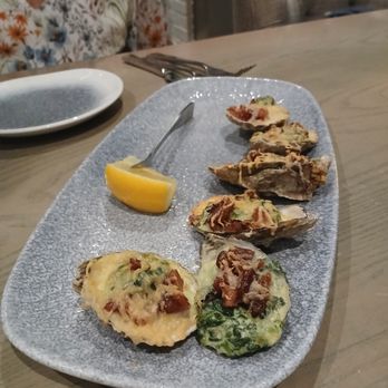 The Sacred Pepper - Oysters Rockefeller - New American Near Me - Tampa, Florida