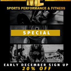 Missing Element Sports Performance & Fitness - Winter special, if signing up between Dec. 1st-15th!!! Take Action... Take Advantage!!!