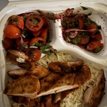 Olivia Bros - Grilled chicken plate - Food Trucks Near Me - Mountain View, California