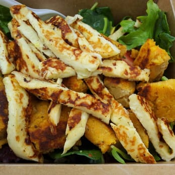 City Edge Cafe - Grilled haloumi, sweet potato pattie with garden greens, sun dried tomats and avo. No onion. Joy! - Sandwiches Near Me - Surry Hills, NSW City Edge Cafe - Grilled haloumi, sweet potato pattie with garden greens, sun dried tomats and avo. No onion. Joy! - Sandwiches Near Me - Surry Hills, NSW