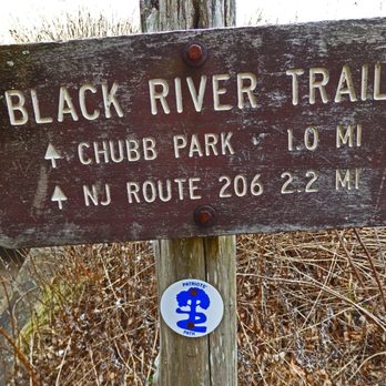 Cooper Gristmill - Trail Marker - Hiking Near Me - Chester, New Jersey