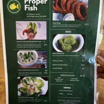 Proper Fish - Seafood Near Me - Bainbridge Island, Washington Proper Fish - Seafood Near Me - Bainbridge Island, Washington