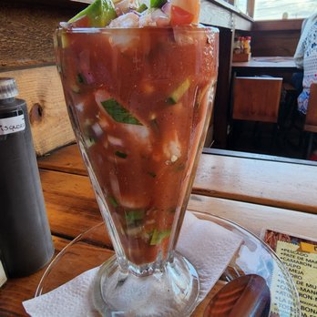 Barbaroja Marisquería - Shrimp cocktail - Mexican Near Me - Ensenada, BCN