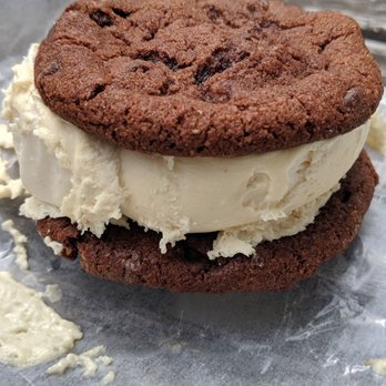 Charm City Chocolate - Double chocolate peanut butter ice cream sandwich - Chocolatiers & Shops Near Me - Baltimore, Maryland