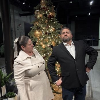 Crossroads Hotel - Hubby and I being ourselves (married for 27 years) in lobby! - Hotels Near Me - Kansas City, Missouri