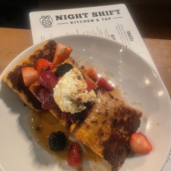 Night Shift Kitchen and Tap  - French toast!! - Beer Bar Near Me - Natick, Massachusetts